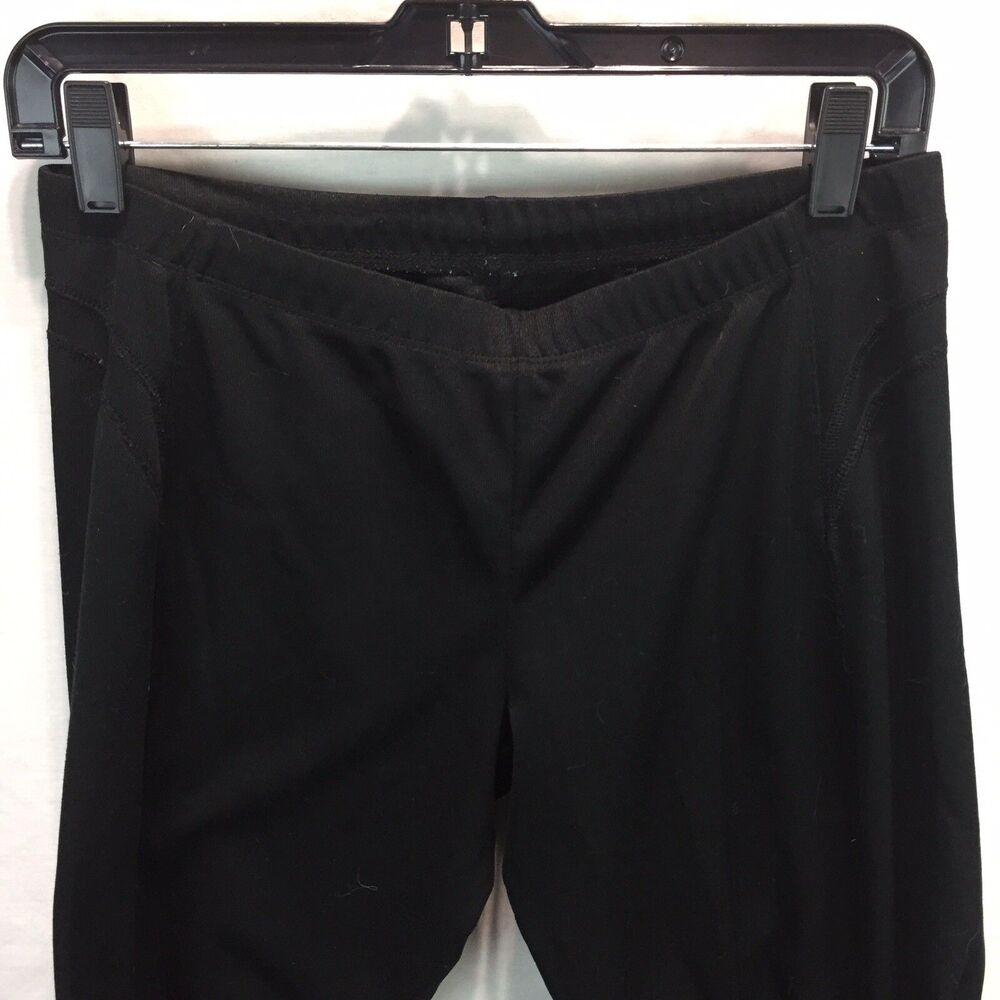 Nike Dri Fit Black Workout Capri Pants Women Medium (8-10)